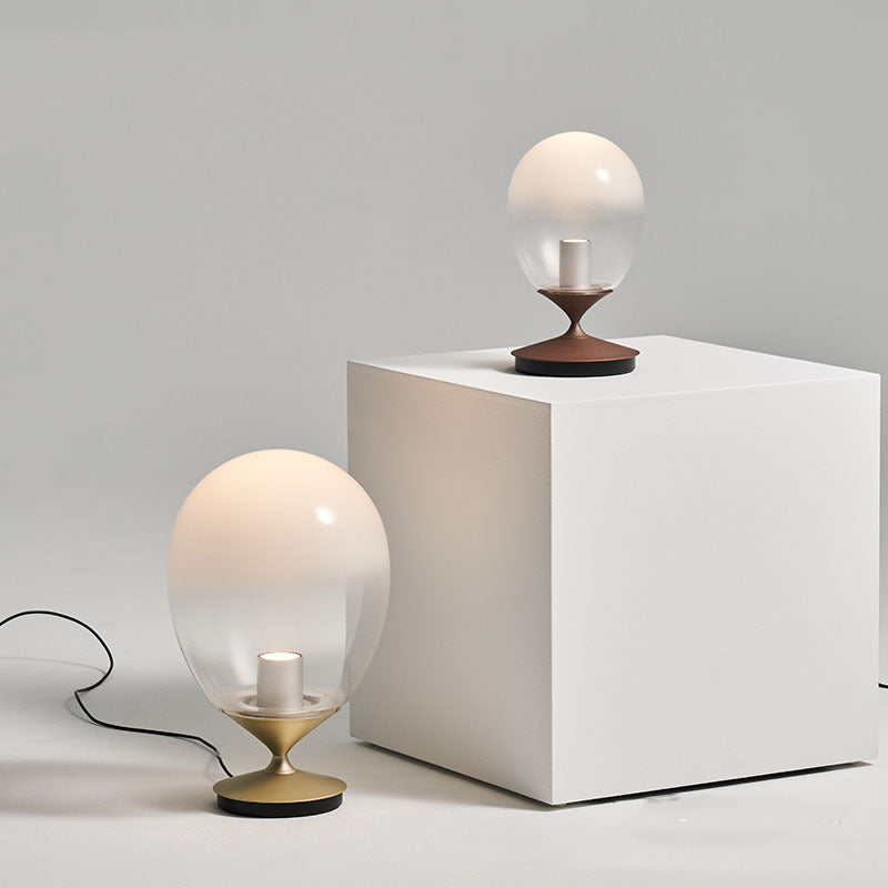 Lumisaxon | Dimmable Metal Bedroom Shaped Decorative Table Lamp