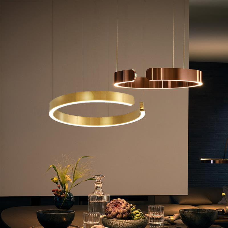 Lumisaxon | Led Full-Spectrum Modern Dining Room Chandelier With A Light-Luxury Design
