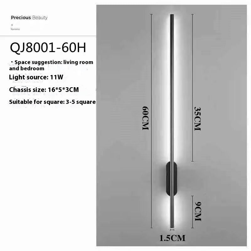 Lumisaxon | Strip Wall Lamp Bedroom Background Decoration
