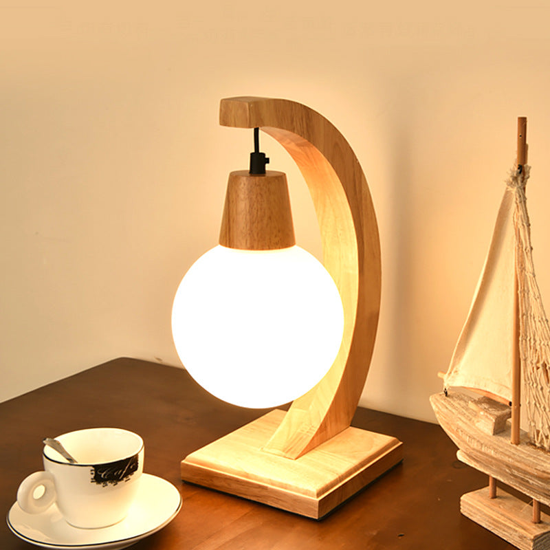 Lumisaxon | Nordic Original Wooden Led Table Lamp