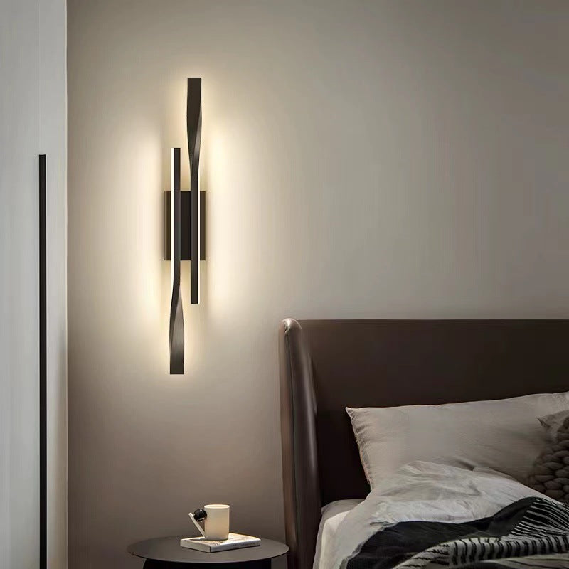 Lumisaxon | Nordic Bedroom Bedside Wall Lamp Living Room Background Wall Aisle Corridor Wall Lamp