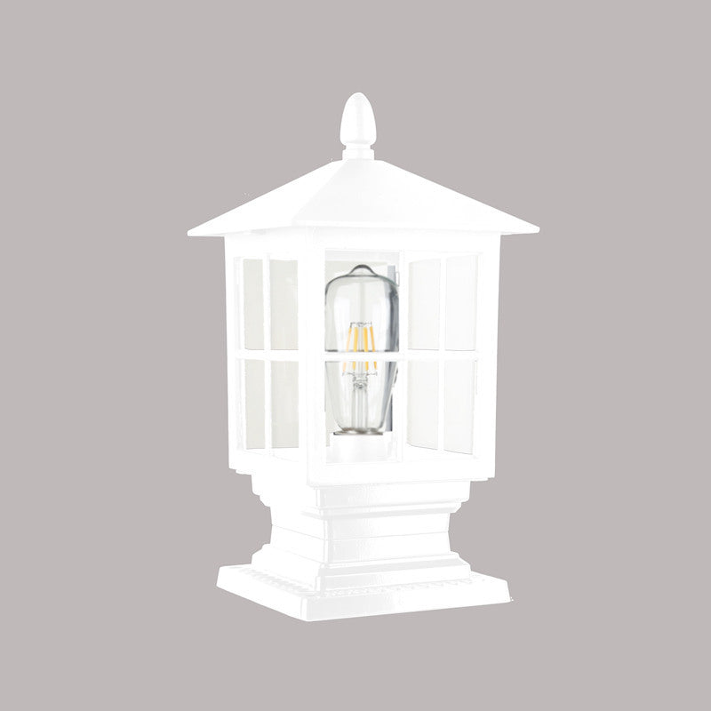 Lumisaxon | Simple Outdoor Pillar Lamp Waterproof And Rust-Proof