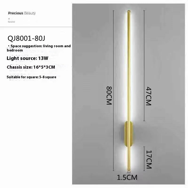 Lumisaxon | Strip Wall Lamp Bedroom Background Decoration