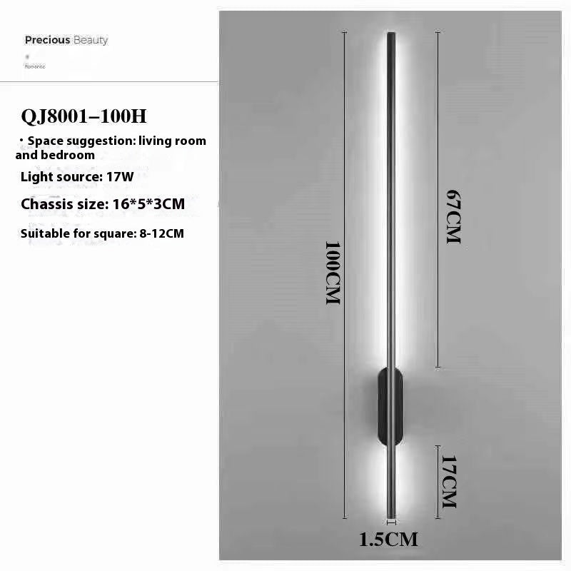 Lumisaxon | Strip Wall Lamp Bedroom Background Decoration