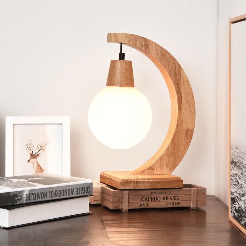 Lumisaxon | Nordic Original Wooden Led Table Lamp