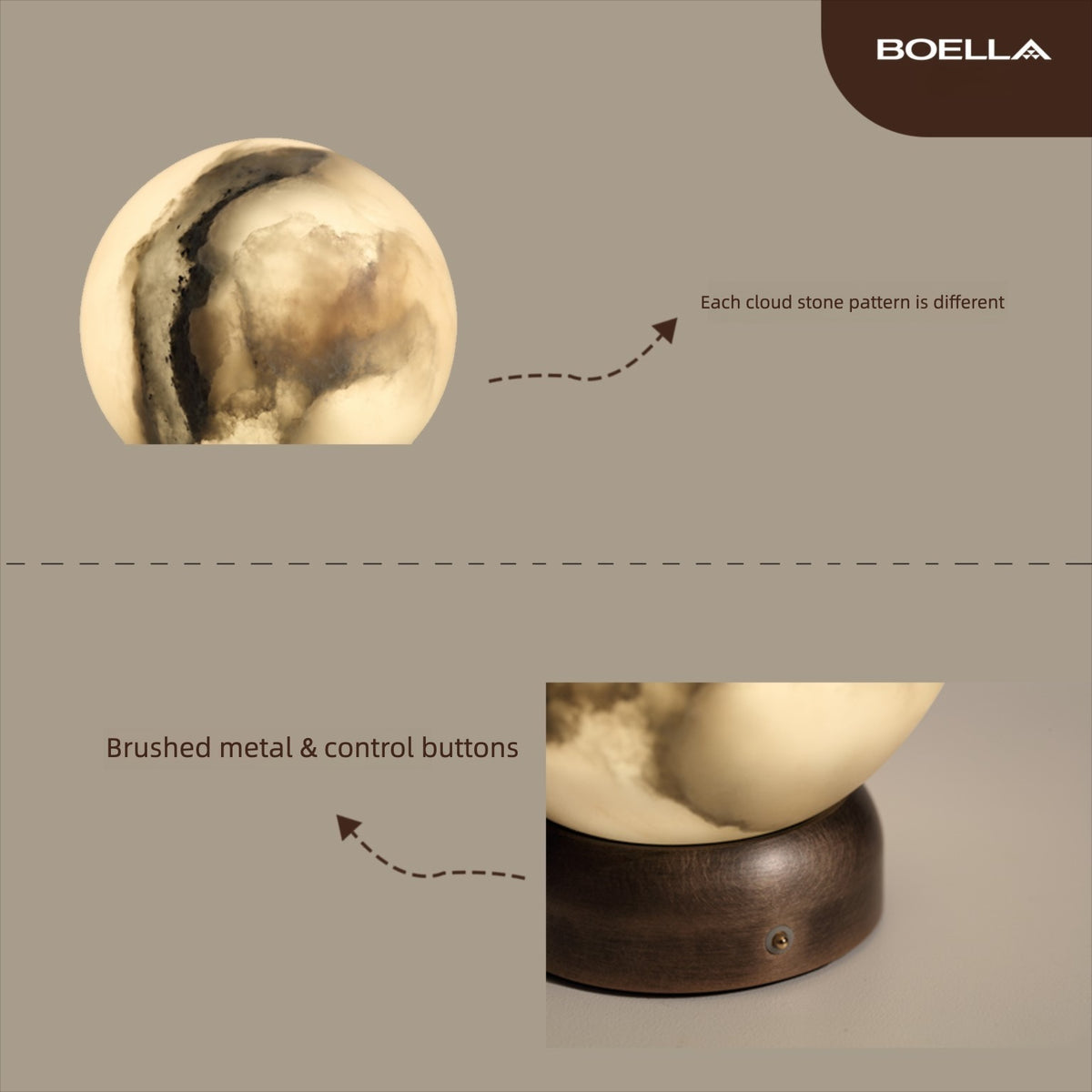 Lumisaxon | Natural Alabaster Table Lamp