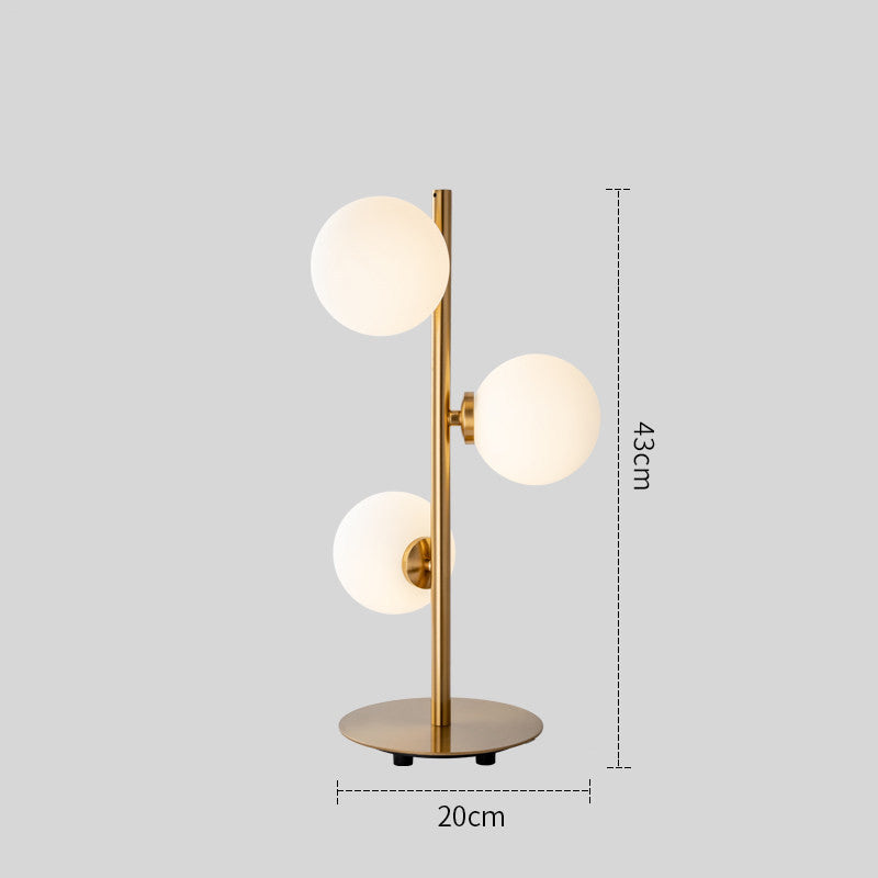 Lumisaxon | Table Lamp Bedroom Personality Round Ball