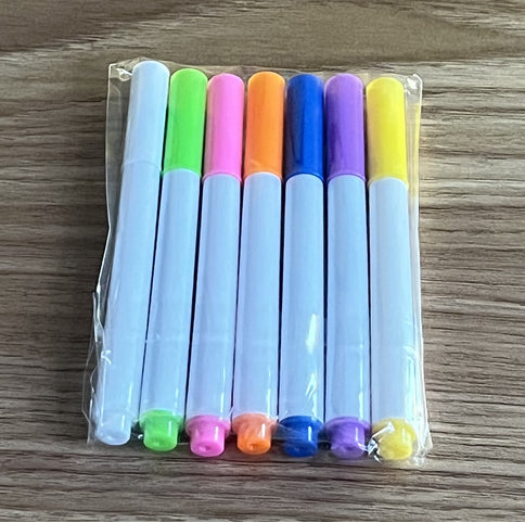 Lumisaxon | Acrylic Diy Note Board Led Night Light Message Board Holiday Lamp With 7Pens Usb Led Desk Lamp Note Daily Moment Painting Lamp