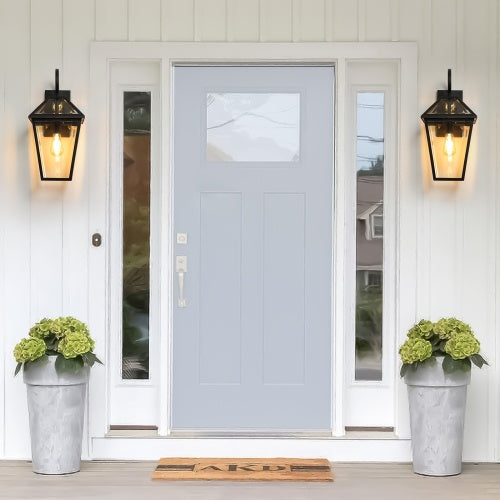 Lumisaxon | Modern Outdoor Waterproof Wall Lights Support Many Types Of Bulb-2 Packs