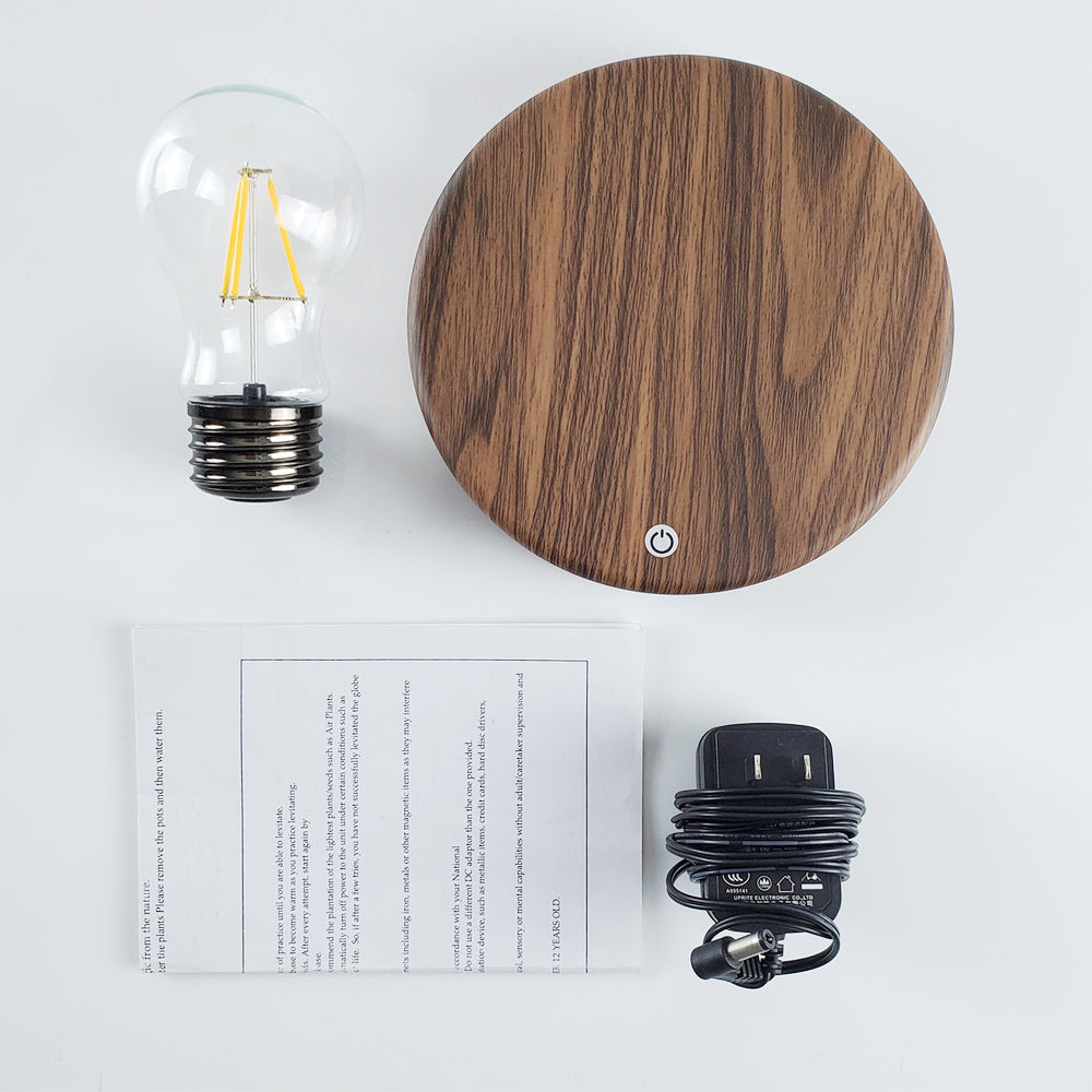 Lumisaxon | Magnetic Levitation Bulb Night Light Desktop Decoration Table Lamp Ornaments