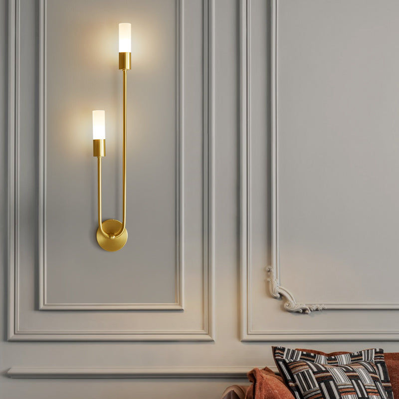 Lumisaxon | All Copper Wall Lamp Simple Aisle Exhibition Hall Bedroom Wall Lamp