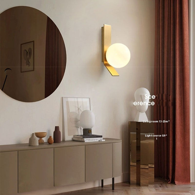 Lumisaxon | Bedroom Bedside Lamp Hotel Background Wall Stairs Aisle Hallway Wall Lamp