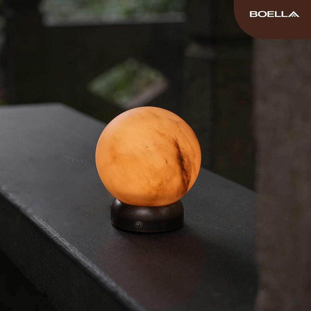 Lumisaxon | Natural Alabaster Table Lamp