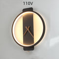 Lumisaxon | Nordic Wall Lamp Bedroom Bedside Lamp Clock Modeling Lamp